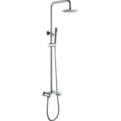 Colonne De Douche Mécanique|Imex Colonne de Douche Anti-Calcaire Chrome OLIMPO BDC033