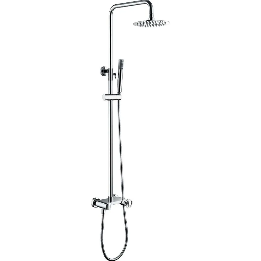 Colonne De Douche Mécanique|Imex Colonne de Douche Anti-Calcaire Chrome OLIMPO BDC033