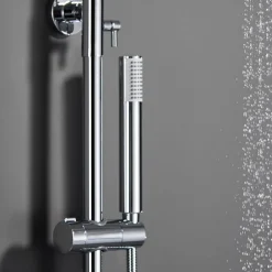 Colonne De Douche Mécanique|Imex Colonne de Douche Anti-Calcaire Chrome MONZA BDM039