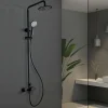 Colonne De Douche Mécanique|Imex Colonne de Douche Anti-Calcaire Chrome LUXOR BDX023/NG