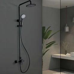 Colonne De Douche Mécanique|Imex Colonne de Douche Anti-Calcaire Chrome LUXOR BDX023/NG