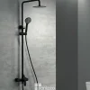 Colonne De Douche Mécanique|Imex Colonne de Douche Anti-Calcaire Noir Mat URAL BDG040/NG