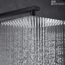 Imex Colonne de Douche Anti-Calcaire Noir Mat SUECIA BDC032/NG