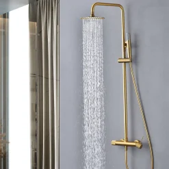 Imex Colonne de Douche Anti-Calcaire Or Brossé BDD038/OC