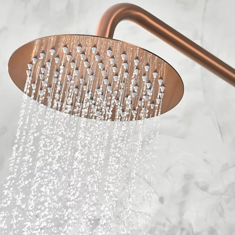Imex Colonne de Douche Anti-Calcaire Or Rose Cuivré MONZA BDM039/ORC