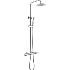 Imex Colonne de Douche Anti-Calcaire Chrome DINAMARCA BDR031
