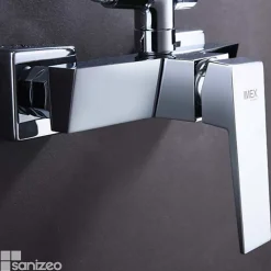 Colonne De Douche Mécanique|Imex Colonne de Douche Anti-Calcaire Chrome ART BDAR025