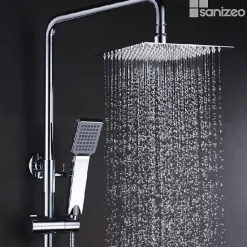 Colonne De Douche Mécanique|Imex Colonne de Douche Anti-Calcaire Chrome ART BDAR025