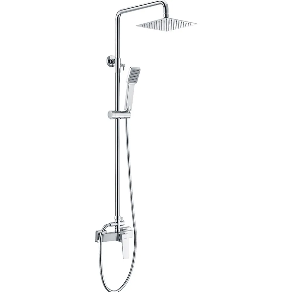 Colonne De Douche Mécanique|Imex Colonne de Douche Anti-Calcaire Chrome ART BDAR025