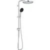 Colonne De Douche Thermostatique|Grohe Colonne de douche avec inverseur manuel - Economie d'eau - Vitalio Start System 250 - Chromé - 26680001