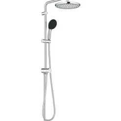 Colonne De Douche Thermostatique|Grohe Colonne de douche avec inverseur manuel - Economie d'eau - Vitalio Start System 250 - Chromé - 26680001