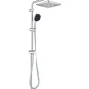 Grohe Colonne de douche avec inverseur manuel - Economie d'eau - Vitalio Comfort 250 - Chromé - 26698001