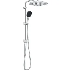 Grohe Colonne de douche avec inverseur manuel - Economie d'eau - Vitalio Comfort 250 - Chromé - 26698001