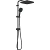 Grohe Colonne de douche avec inverseur manuel - Economie d'eau - Vitalio Comfort 250 - Noir Mat - 266982431