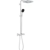 Grohe Colonne de douche avec mitigeur thermostatique - Economie d'eau - Vitalio Comfort 250 - Chromé - 26696001