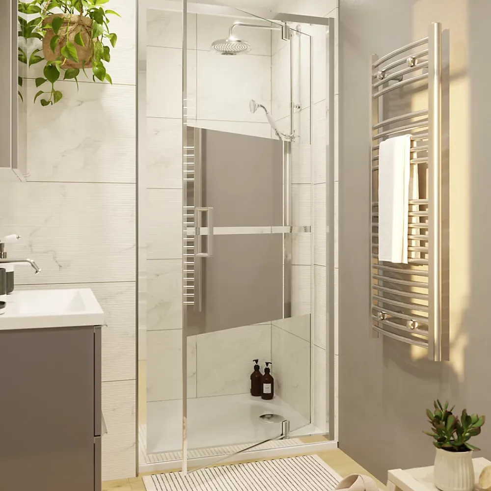 Colonne De Douche Mécanique|GoodHome Colonne de douche avec mélangeur mécanique + douchette + flexible + barre réglable, chrome, Etel