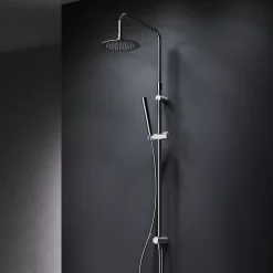 Colonne De Baignoire|Am.Pm Europe Colonne de douche baignoire sans robinet, Système de douche, Barre de douche Chromé, Spike F07PA000 AM PM