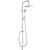 Colonne De Douche Sans Robinetterie|Bain-Bain Colonne de douche Carree Chrome KARY -