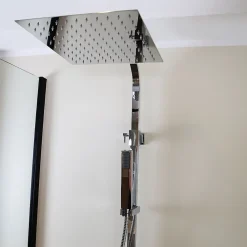 Essebagno Colonne de douche chromée avec mitigeur mécanique Kiara