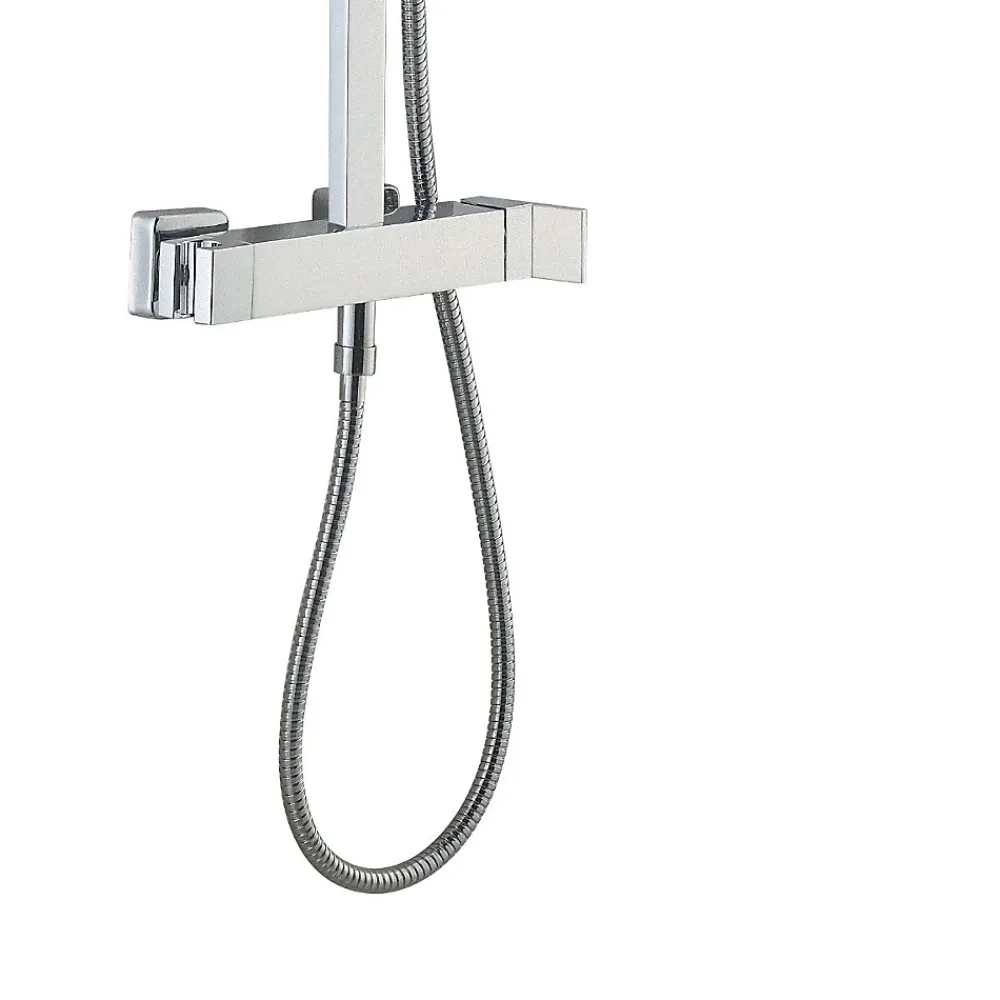Essebagno Colonne de douche chromée avec mitigeur mécanique Kiara