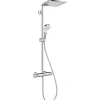Colonne De Douche Thermostatique|Hansgrohe Colonne de douche Crometta E 240 chromé 27271000