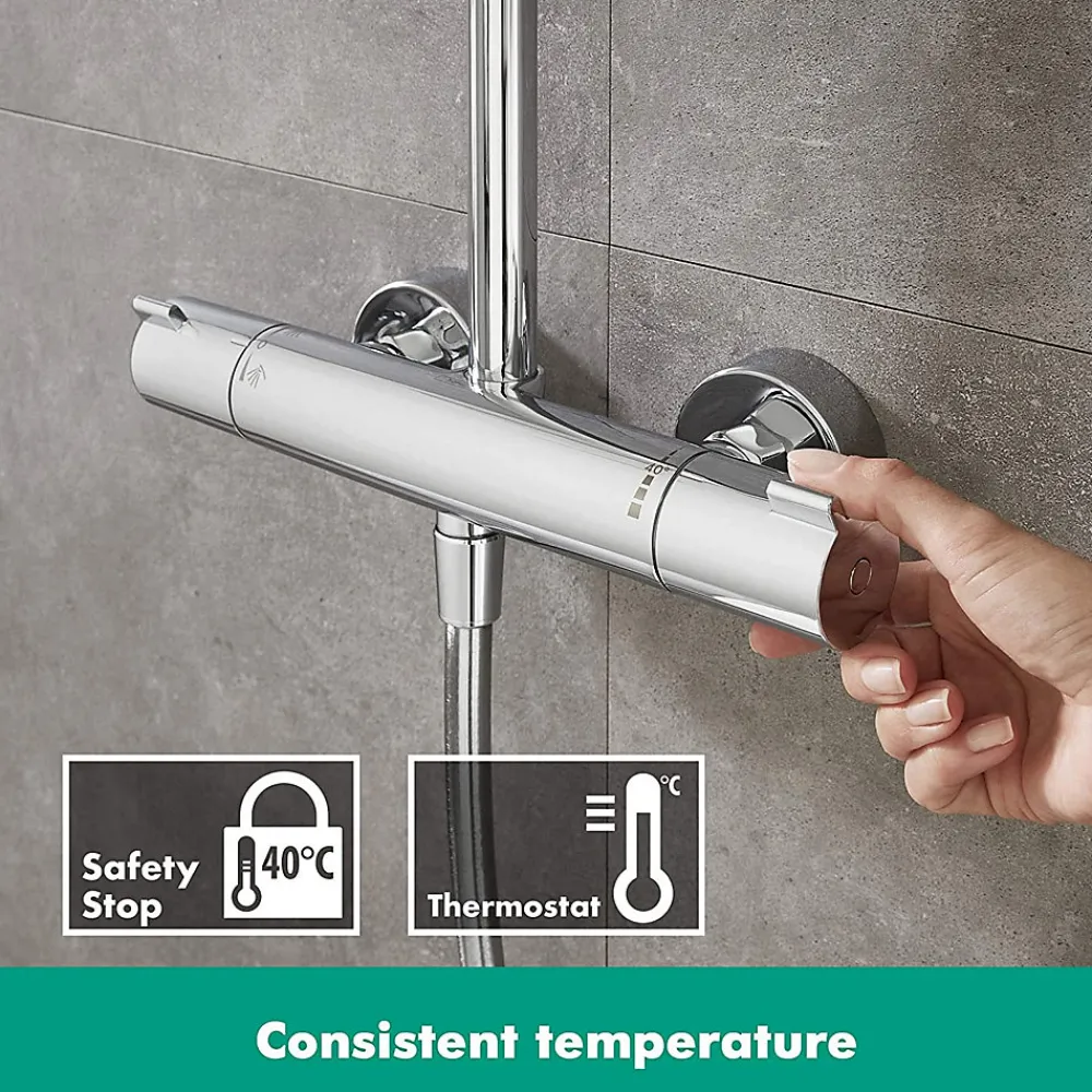 Hansgrohe Colonne de douche Crometta S 240 chromé 27267000