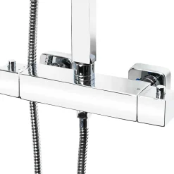 Autres Colonne de douche design carre Robinet Mitigeur thermostatique chrome