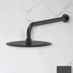 Bellegno Colonne de douche encastrée thermostatique PURA noir mat