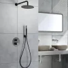 Imex Colonne de Douche Encastrée Thermostatique Anti-Calcaire Black Gun Métal MONZA GTD038/BGM