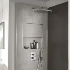 Colonne De Douche Encastrable|Jacob Delafon Colonne de douche encastrée thermostatique Modulo carré