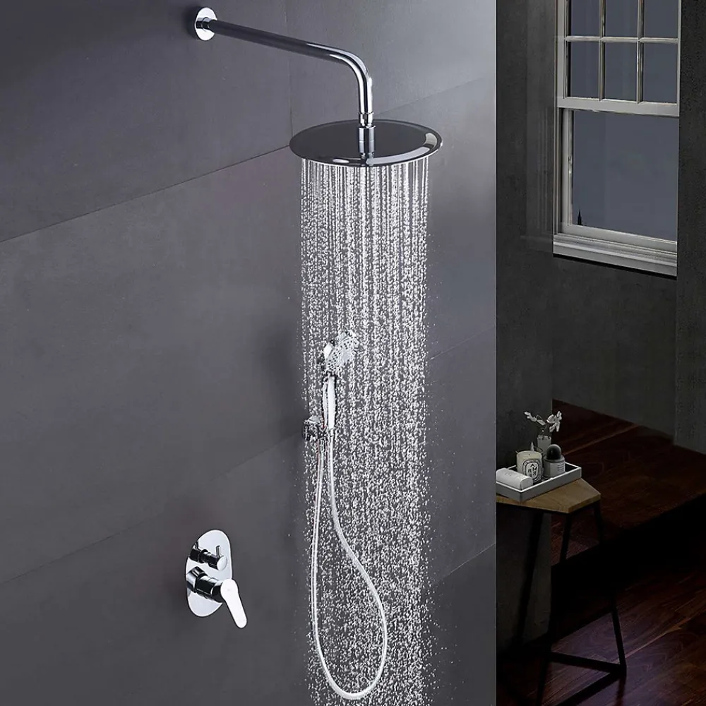 Imex Colonne de Douche Encastrée Anti-Calcaire Chrome OSLO GPE005