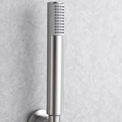 Colonne De Douche Encastrable|Imex Colonne de Douche Encastrée Anti-Calcaire Nickel Brossé LINE GPD038/NQ