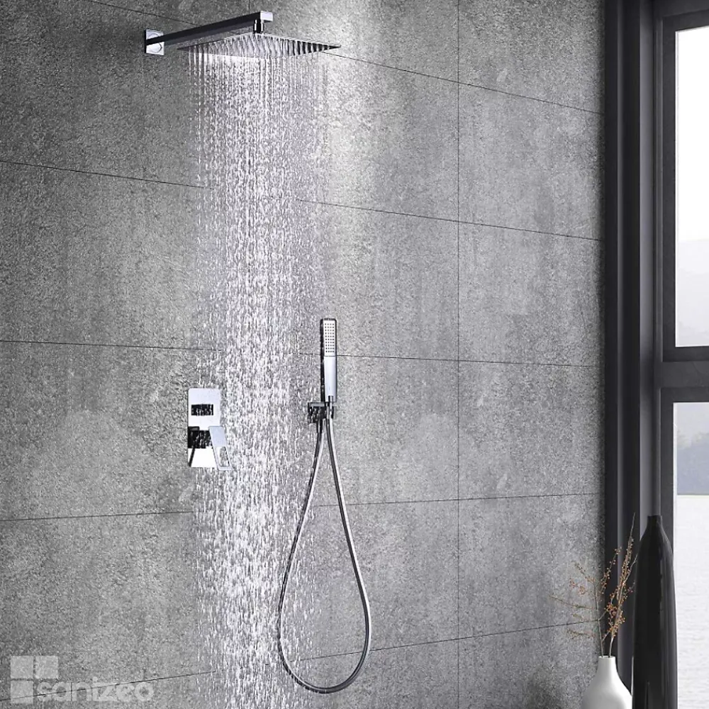Imex Colonne de Douche Encastrée Anti-Calcaire Chrome SUECIA BDC032-6
