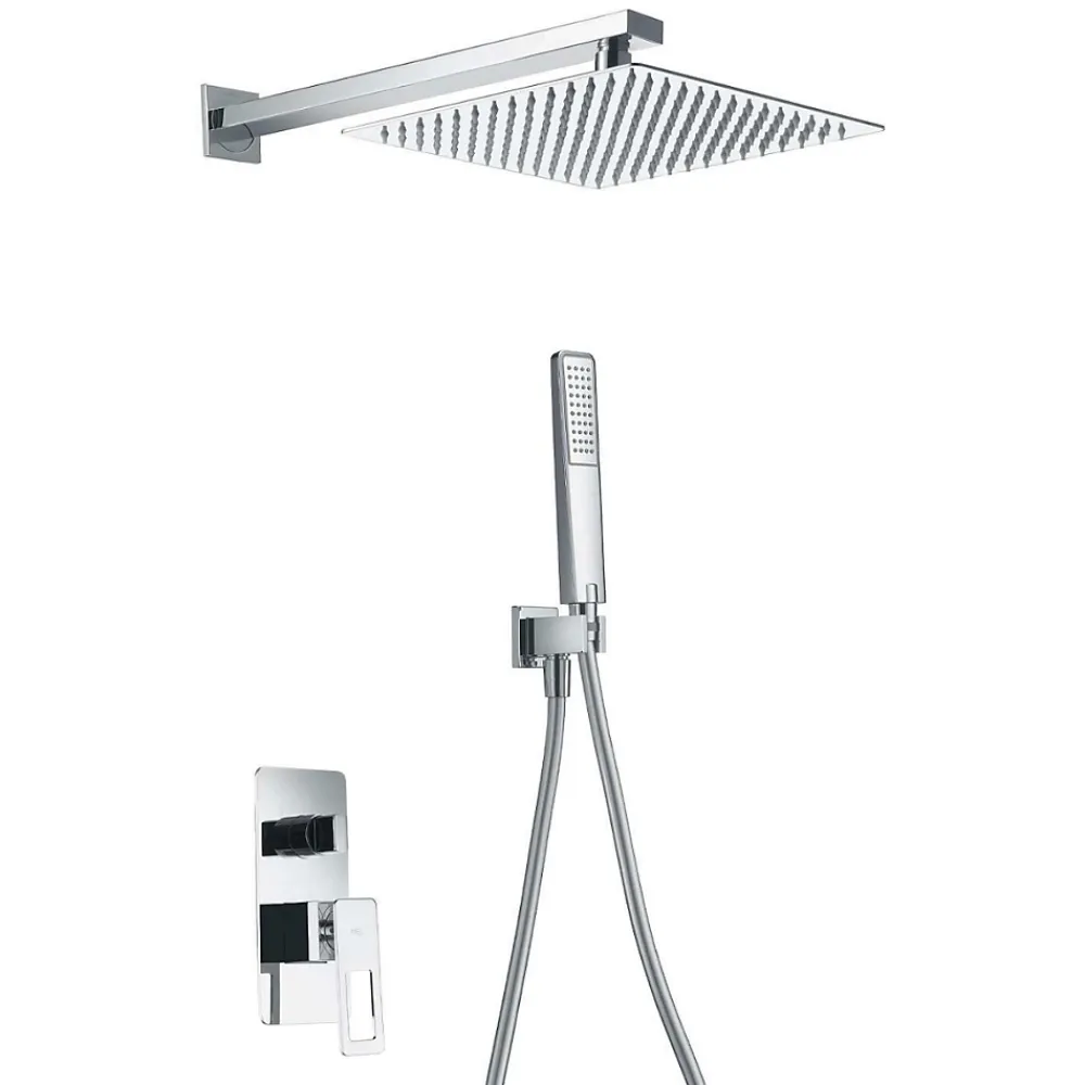 Imex Colonne de Douche Encastrée Anti-Calcaire Chrome SUECIA BDC032-6