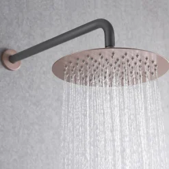 Colonne De Douche Encastrable|Imex Colonne de Douche Encastrée Thermostatique Anti-Calcaire Gris et Champagne MONZA GTD038/GC
