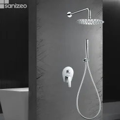 Imex Colonne de Douche Encastrée Anti-Calcaire Chrome DELOS GPD055