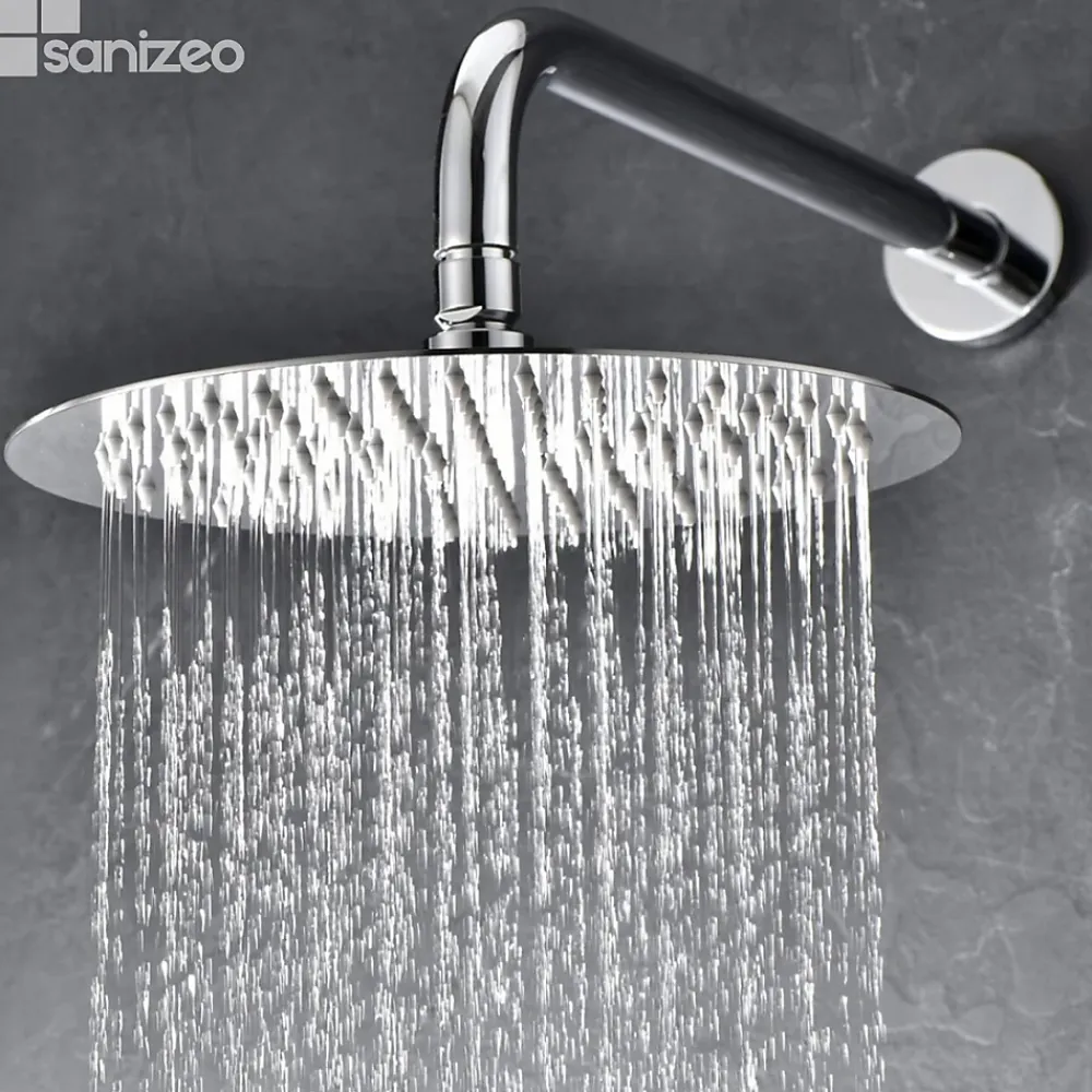 Imex Colonne de Douche Encastrée Anti-Calcaire Chrome DELOS GPD055
