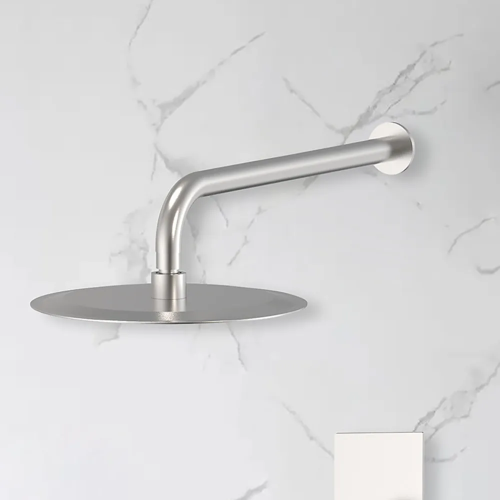 Bellegno Colonne de douche encastrée thermostatique PURA acier brossé