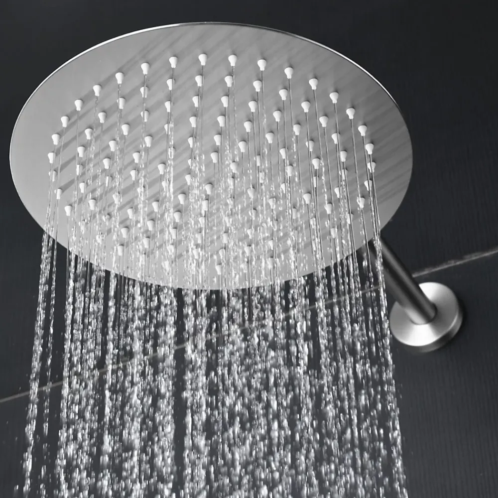 Colonne De Douche Encastrable|Imex Colonne de Douche Encastrée Anti-Calcaire Chrome MONZA GPM039