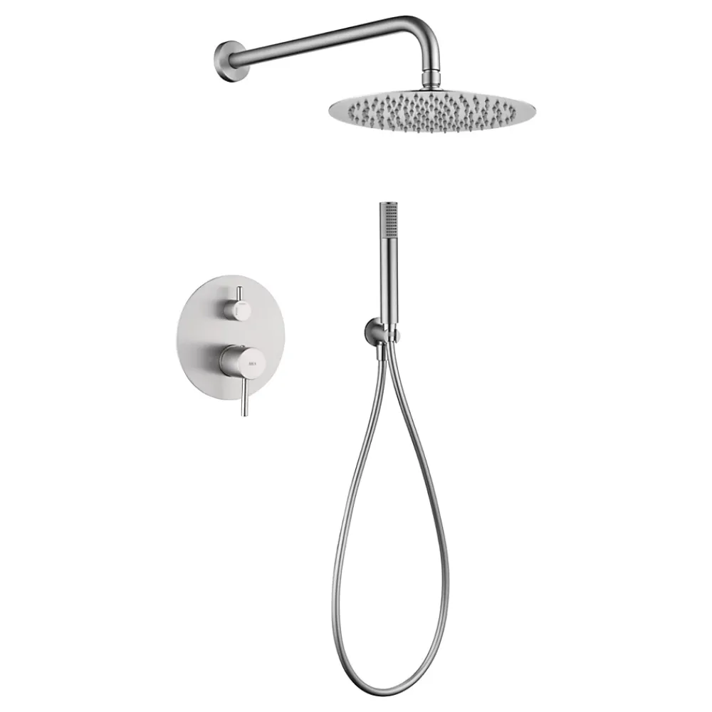 Colonne De Douche Encastrable|Imex Colonne de Douche Encastrée Anti-Calcaire Chrome MONZA GPM039