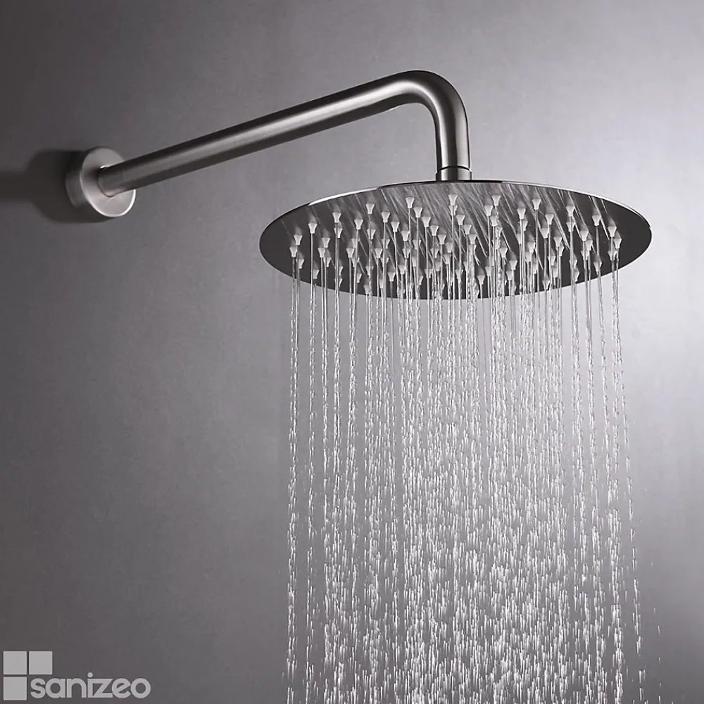 Imex Colonne de Douche Encastrée Thermostatique Acier Inoxydable Intérieur / Extérieur MOSCU GTK034