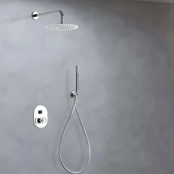 Imex Colonne de Douche Encastrée Anti-Calcaire Chrome OLIMPO GPC033