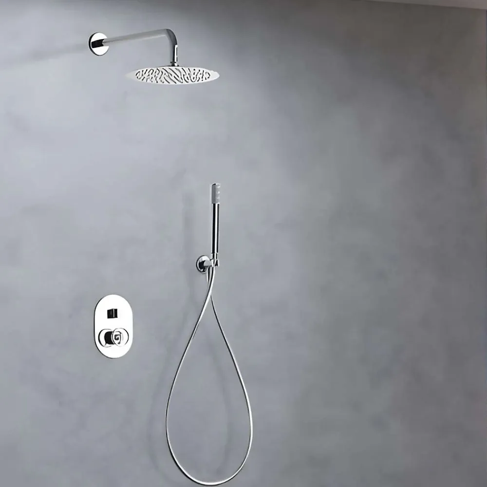 Imex Colonne de Douche Encastrée Anti-Calcaire Chrome OLIMPO GPC033