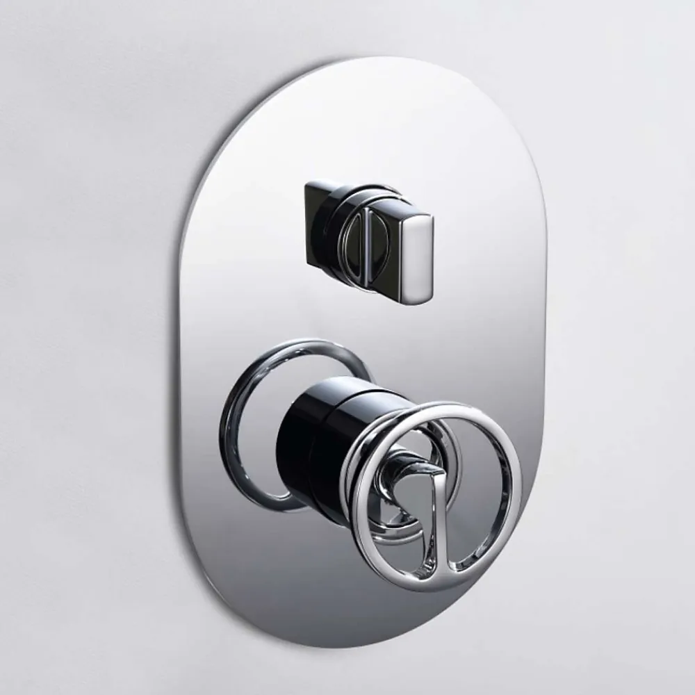 Imex Colonne de Douche Encastrée Anti-Calcaire Chrome OLIMPO GPC033