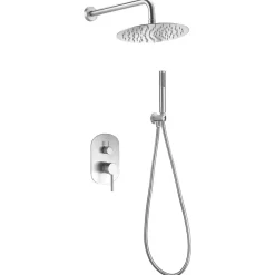 Colonne De Douche Encastrable|Imex Colonne de Douche Encastrée Anti-Calcaire Acier Inoxydable Intérieur / Extérieur MOSCU GTK034
