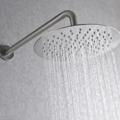 Colonne De Douche Encastrable|Imex Colonne de Douche Encastrée Thermostatique Anti-Calcaire Nickel Brossé MONZA GTD038/NQ