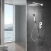 Imex Colonne de Douche Encastrée Anti-Calcaire Chrome PISA GPP048