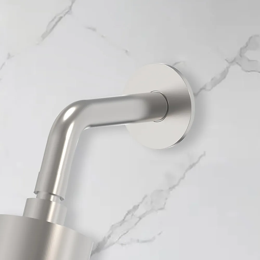 Colonne De Douche Encastrable|Bellegno Colonne de douche encastrée thermostatique MINIMALISTA acier brossé