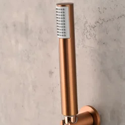 Imex Colonne de Douche Encastrée Thermostatique Anti-Calcaire Or Rose Cuivré MONZA GTM039/ORC