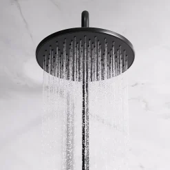 Colonne De Douche Sans Robinetterie|Am.Pm Europe Colonne de douche et bain baignoire sans robinet Gem Noir F0790022 AM.PM